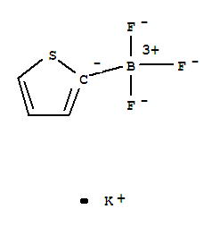 Structure of 2-THIOPHEN POTASSIUMTRIFLUOROBORATE