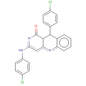 2(10H)-Phenazinone, 10-(4-chlorophenyl)-3-[(4-chlorophenyl)amino]-结构式
