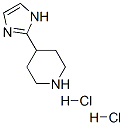 4-(1H-IMIDAZOL-2-YL)-PIPERIDINE 2HCL结构式