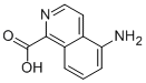 5-aminoisoquinoline-1-carboxylic acid结构式