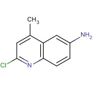 Structure of 6-Quinolinamine, 2-chloro-4-methyl-
