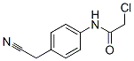 Structure of 2-CHLORO-N-[4-(CYANOMETHYL)PHENYL]ACETAMIDE