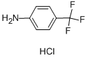 Structure of 4-Aminobenzotrifluoride hydrochloride