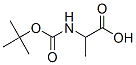 Structure of 2-tert-Butoxycarbonylamino-propionic acid