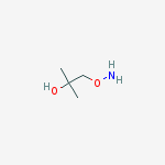 Structure of 1-(Aminooxy)-2-methyl-2-propanol