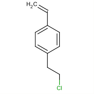 Benzene, 1-(2-chloroethyl)-4-ethenyl-结构式