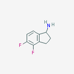 Structure of 4,5-DIFLUORO-INDAN-1-YLAMINE