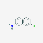 2-Amino-7-chloronaphthalene结构式
