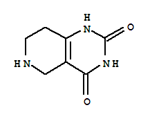 Structure of 5,6,7,8-tetrahydropyrido[4,3-d]pyrimidine-2,4(1H,3H)-dione hydrochloride