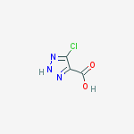Structure of 5-Chloro-2H-1,2,3-triazole-4-carboxylic acid