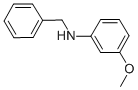 N-(3-甲氧基苯基)苄胺结构式