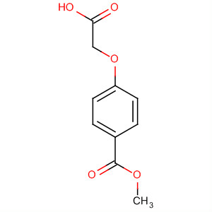 Structure of Benzoic acid, 4-(carboxymethoxy)-, 1-methyl ester