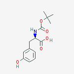 Structure of N-Boc-3-hydroxy-D-phenylalanine