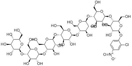 Structure of 2-CHLORO-4-NITROPHENYL-BETA-D-MALTOHEPTAOSIDE