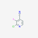 Structure of 2-Chloro-4-cyano-3-iodopyridine
