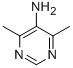 Structure of 4,6-dimethylpyrimidin-5-amine