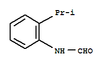 Structure of Formamide,N-[2-(1-methylethyl)phenyl]-