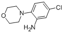5-氯-2-吗啉-4-基-苯基胺结构式