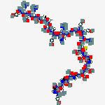 Structure of NEUROPEPTIDE Y (HUMAN, RAT)