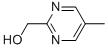 Structure of 2-Pyrimidinemethanol,5-methyl-