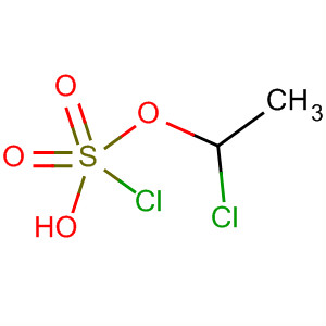 Structure of Chlorosulfuric acid, 1-chloroethyl ester