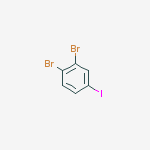 1,2-Dibromo-4-iodobenzene结构式