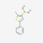 Structure of Boronic Acid, (2-Methyl-5-Phenyl-3-Thienyl)-
