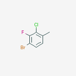 Structure of 4-Bromo-2-chloro-3-fluorotoluene