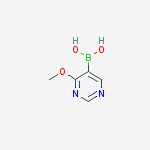 Structure of 4-methoxypyrimidin-5-ylboronic acid