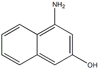 3-羟基-1-萘胺结构式