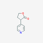 Structure of 2-(4-PYRIDYL)-GAMMABUTYROLACTONE>95%