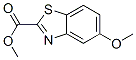 Structure of 2-BENZO[D]THIAZOLECARBOXYLIC ACID 5-METHOXY-,METHYL ESTER