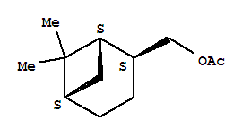 Structure of (-)-TRANS-MYRTANYL ACETATE