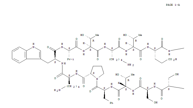 Structure of Alarin (human)