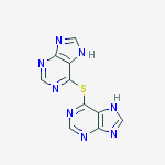 Structure of 6,6'-sulfanediylbis(5H-purine)