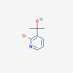 Structure of 2-(2-bromopyridin-3-yl)propan-2-ol
