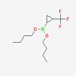 Structure of Dibutyl (2-(trifluoromethyl)cyclopropyl)boronate