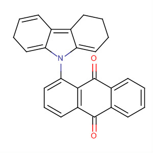 2,6-Bis-carbazol-9-yl-anthraquinone结构式