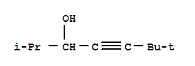 Structure of 2,6,6-TRIMETHYL-HEPT-4-YN-3-OL