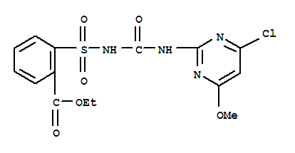 Structure of Chlorimuron-ethyl