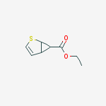 Structure of 2-Thiabicyclo[3.1.0]hex-3-ene-6-carboxylic acid, ethyl ester