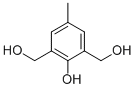 2-羟基-5-甲基间苯二甲醇结构式