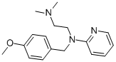 Structure of PYRILAMINE