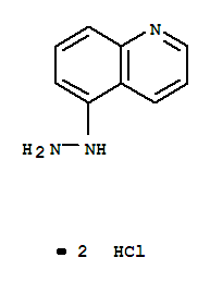 Structure of 5-HYDRAZINOQUINOLINE DIHYDROCHLORIDE