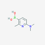 Structure of Boronic Acid, B-[6-(dimethylamino)-2-Methyl-3-Pyridinyl]-