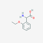 Structure of 2-AMINO-2-(2-ETHOXYPHENYL)ACETIC ACID