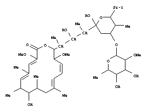 Structure of leucanicidin