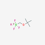 Structure of Potassium tert-butoxymethyltrifluoroborate