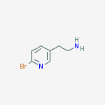 Structure of 2-(6-BROMOPYRIDIN-3-YL)ETHANAMINE