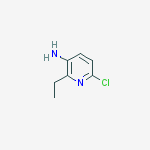 6-chloro-2-ethylpyridin-3-amine结构式